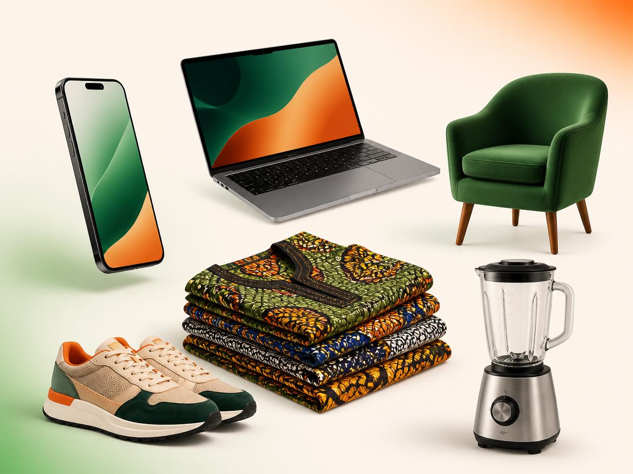 Téléphones, ordinateurs, vêtements, meubles et électroménager à vendre en Guinée